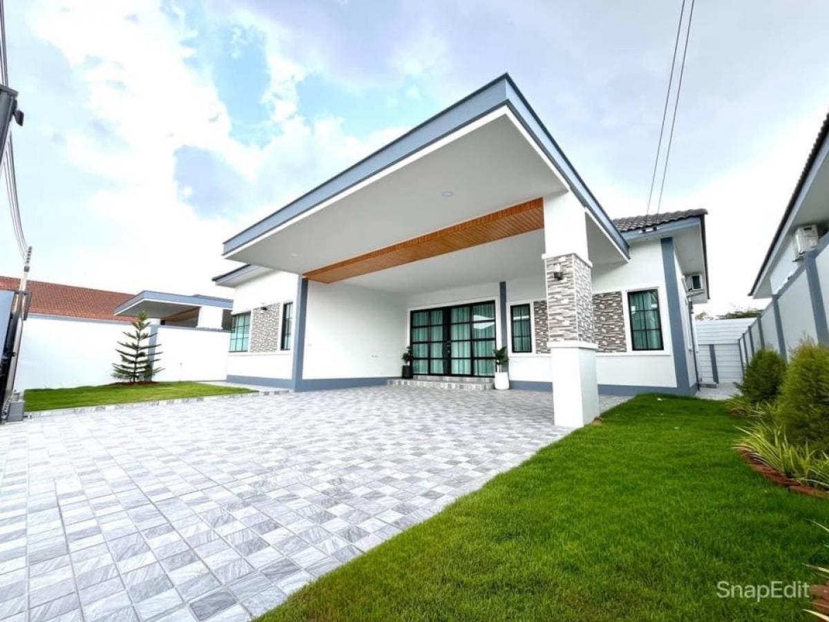 For SaleHousePattaya, Bangsaen, Chonburi : #Direct installment house, new house, first hand