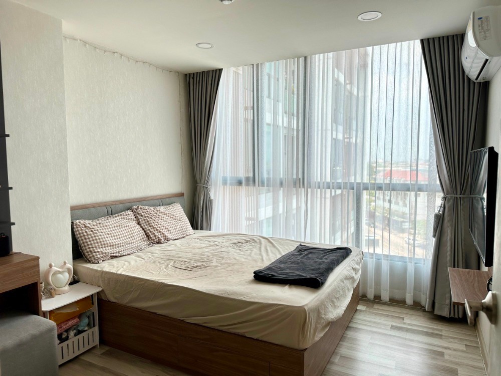 For SaleCondoNawamin, Ramindra : S-TCPM101 Condo for sale, The Cube Premium Ramintra 34, 7th floor, city view, 30 sq m., 1 bedroom, 1 bathroom, 2.4 million 064-959-8900