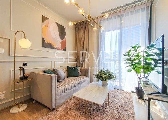 For RentCondoSukhumvit, Asoke, Thonglor : 🔥🔥Nice Decorate 2 Beds High Fl. 10+ New Condo Good Location Close To BTS Thong Lo at OKA HAUS Sukhumvit 36 Condo / For Rent