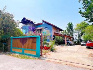 For SaleHousePathum Thani,Rangsit, Thammasat : 3-story house with land 2 – 3 – 0 rai, Lat Lum Kaeo District. Pathum Thani Province (near Tao Kae Noi Factory)