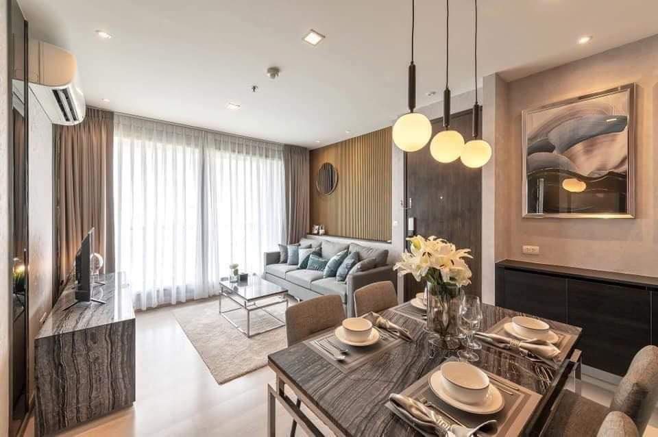 For SaleCondoOnnut, Udomsuk : 2 bedroom condo next to BTS ✨ Rhythm Sukhumvit 44/1 / 2 Bedrooms (SALE WITH TENANT), Rhythm Sukhumvit 44/1 / 2 bedrooms (sold with tenant) HL1630