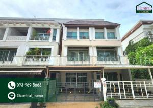 For SaleTownhouseKasetsart, Ratchayothin : 3-story townhome, Baan Klang Krung, The Royal Vienna Ratchavipha - Ratchadaphisek, ready to move in, cheapest price in the project.