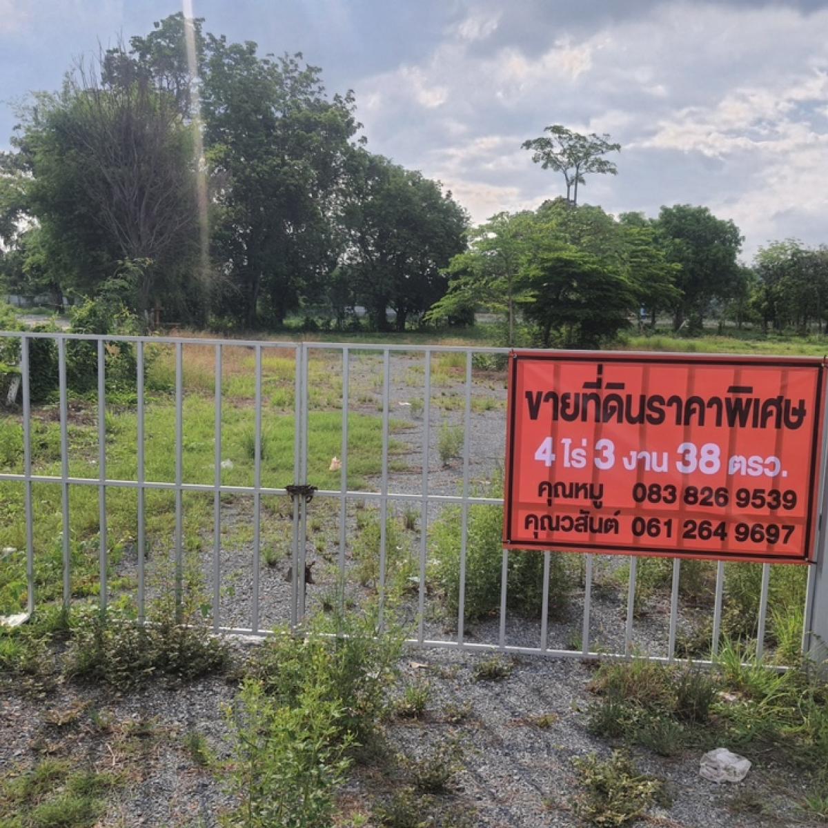 For SaleLandNakhon Nayok : Land for sale at special price Opposite Rong Kluea Market Wat Luang Pho Pak Daeng