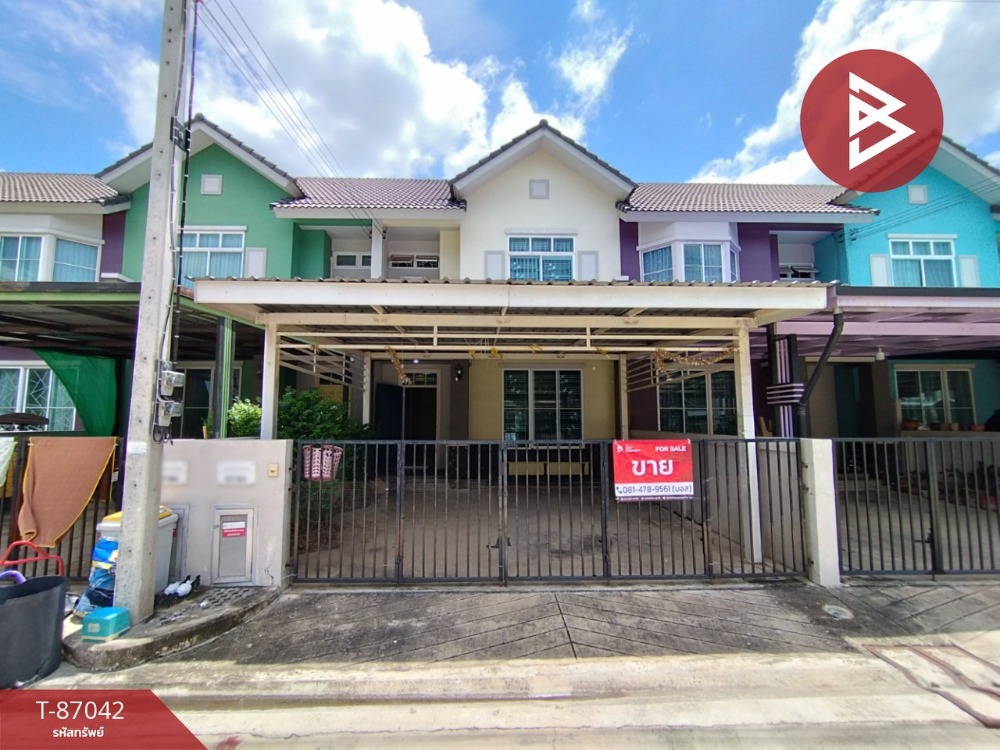 For SaleTownhousePathum Thani,Rangsit, Thammasat : Townhouse for sale The Forest Village, Rangsit-Khlong 4, Lam Luk Ka, Pathum Thani