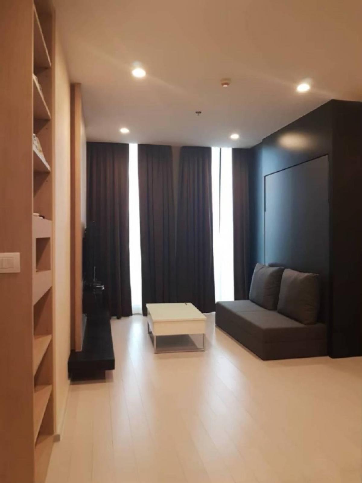 For RentCondoWitthayu, Chidlom, Langsuan, Ploenchit : ♦ Special Price ♦ Tower C, 20+ Floor, Type A02 | 1 Bedroom, 58.91 sq.m. | Condo skywalk connect to BTS ploenchit and Central Embassy.