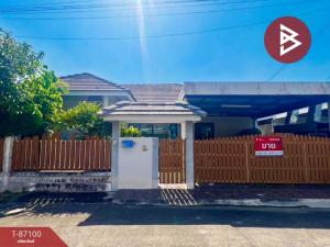 For SaleHousePattaya, Bangsaen, Chonburi : Single house for sale, The IVY Amata Village, Samnak Bok, Chonburi (The IVY Amata)