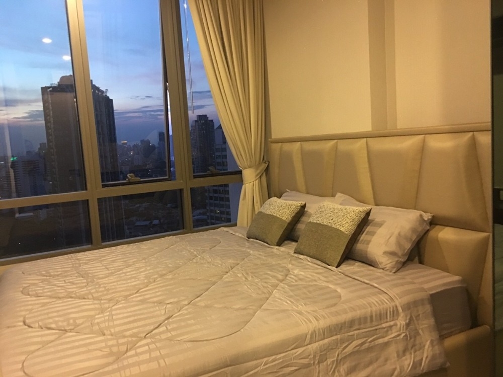 For RentCondoOnnut, Udomsuk : RM69122 Condo for rent, The Room Sukhumvit 69, 25th floor, size 35 sq m., 1 bedroom, 1 bathroom, 21,500 baht, 099-251-6615