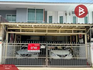 For SaleTownhouseSamut Prakan,Samrong : Townhouse for sale Manthira Village, Bang Phli-Tamru, Samut Prakan