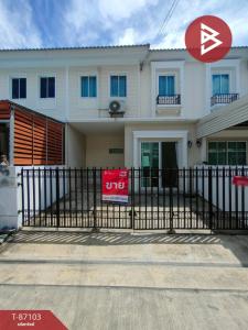 For SaleTownhouseMahachai Samut Sakhon : Townhouse for sale Pruksa Ville Village 104, Phutthasakhon, Krathum Baen, Samut Sakhon