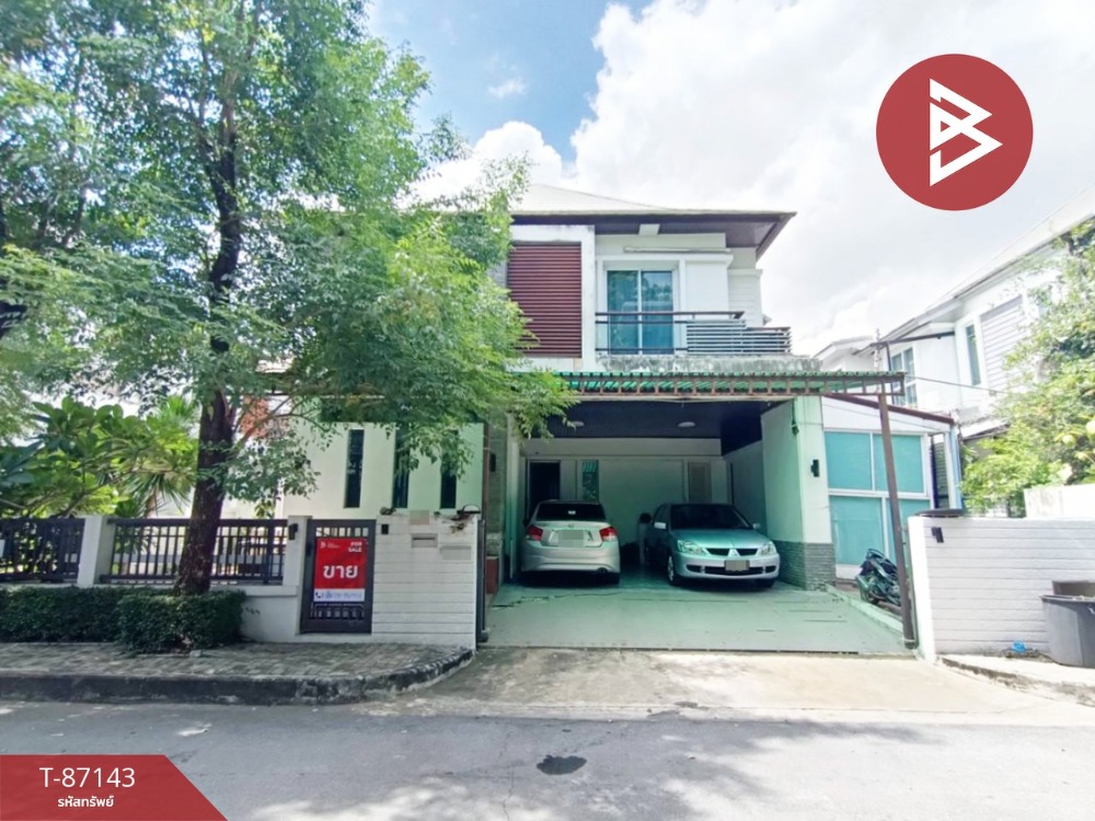 For SaleHouseBangna, Bearing, Lasalle : Single house for sale Blue Lagoon Village 1, Bangna-Wongwaen, Bangkok