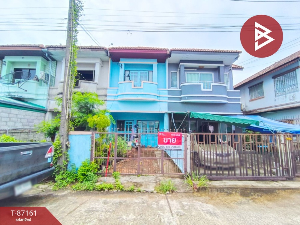 For SaleTownhouseChanthaburi : 2-story townhome for sale, Suay Marina Village, Bang Kacha Subdistrict, Mueang Chanthaburi.