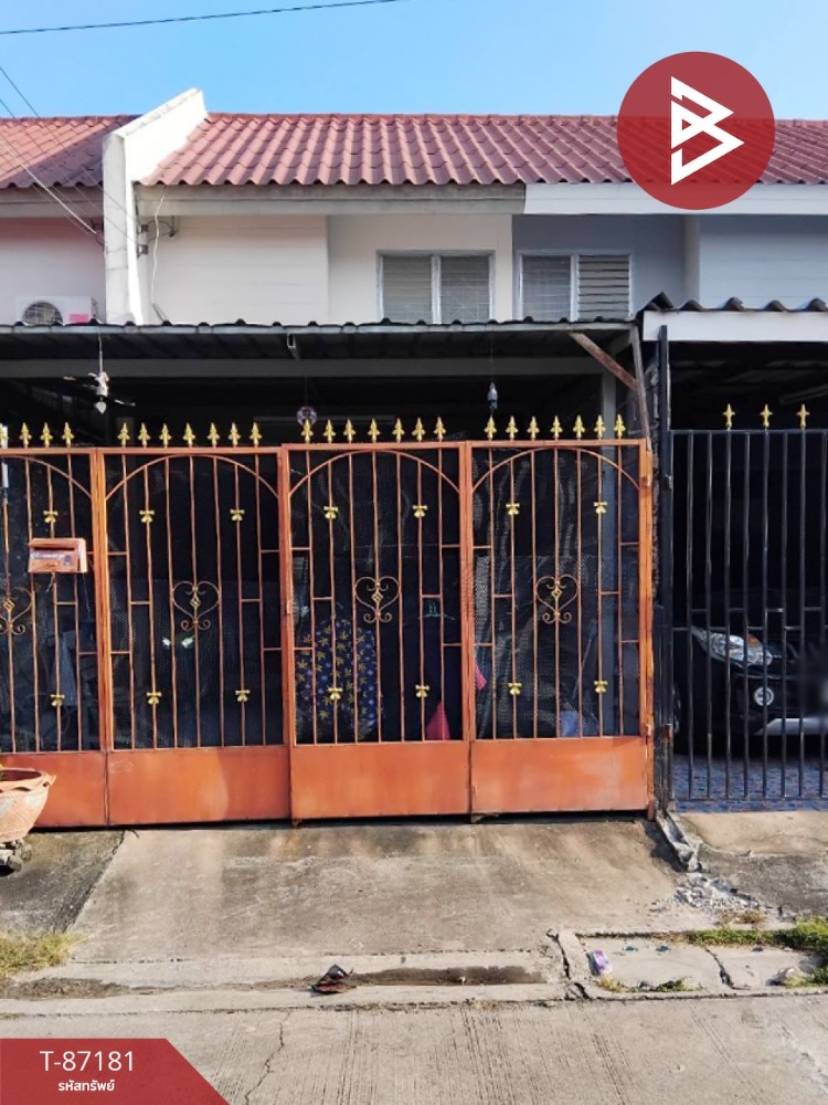 For SaleTownhousePattaya, Bangsaen, Chonburi : Townhouse for sale National Housing Authority Noen Phlap Wan, Nong Mai Kaen, Chonburi