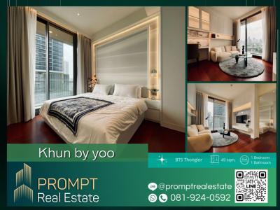 For RentCondoSukhumvit, Asoke, Thonglor : KL02083 - Khun by yoo - 49 sqm - BTS Thonglor/ SamitivejSukhumvitHospital/ CamillionHospital