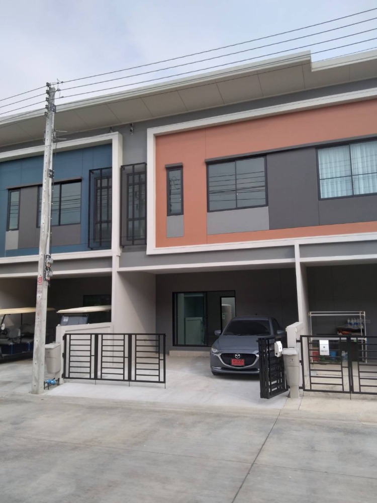 For RentTownhousePathum Thani,Rangsit, Thammasat : 📣Townhouse for rent, Siri Place Ratchaphruek 346 Ratchaphruek Road, convenient travel 🎉The house is in front of the project🔥