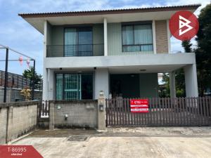 For SaleHouseLadkrabang, Suwannaphum Airport : Single house for sale, Golden Village Village, Bangna-King Kaew, Bang Phli, Samut Prakan