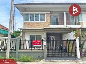 For SaleTownhousePattaya, Bangsaen, Chonburi : Townhouse for sale The Central Village 2, Assumption-Sriracha, Chonburi