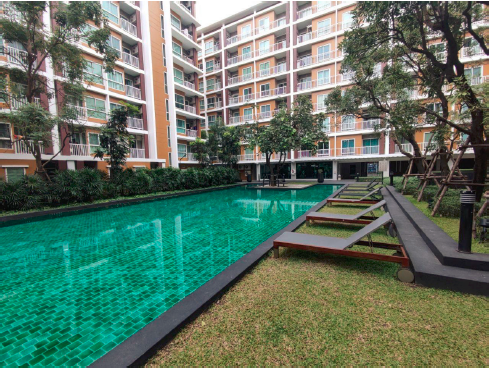 ขายคอนโดเลียบทางด่วนรามอินทรา : ขาย We Condo Ekkamai - Ramindra วี คอนโด เอกมัย - รามอินทรา