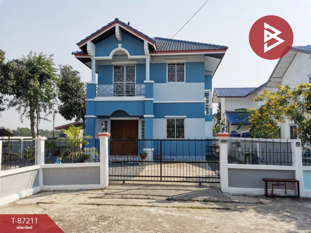 For SaleHousePathum Thani,Rangsit, Thammasat : Single house for sale Suetrong Village, Chom Suan, Khlong 13, Thanyaburi, Pathum Thani