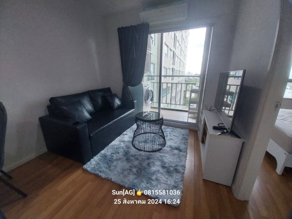 For RentCondoRama9, Petchburi, RCA : #Condo for rent Lumpini Park Rama9-Ratchada near RCA - 1 bedroom, 1 bathroom, 1 kitchen - 16th Floor, area 30 sq m - fully furnished  Rental price 13,000 baht/month