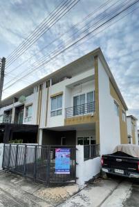 For SaleTownhouseNawamin, Ramindra : 2-story townhome for sale, corner unit, good condition, ready to move in, Bellsville Phraya Suren 25 project.