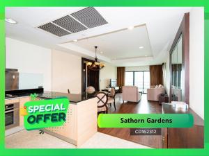 For SaleCondoSathorn, Narathiwat : Sathorn Garden, beautiful resort style room