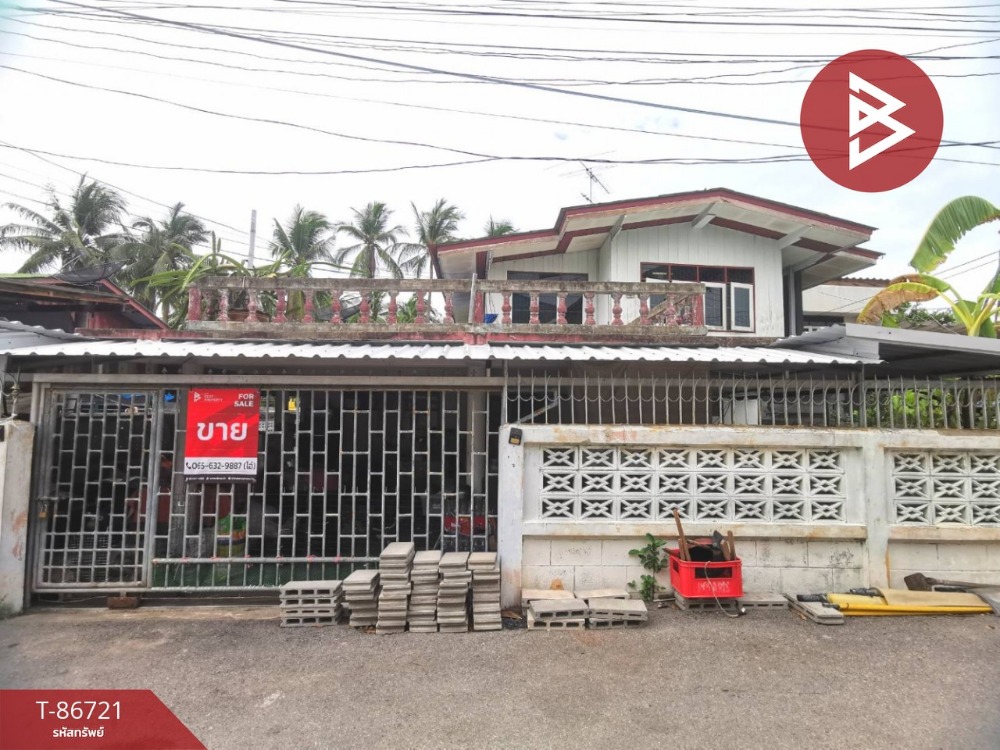 For SaleHouseSamut Songkhram : Single-storey detached house for sale, area 75.4 square meters, Mae Klong, Samut Songkhram.