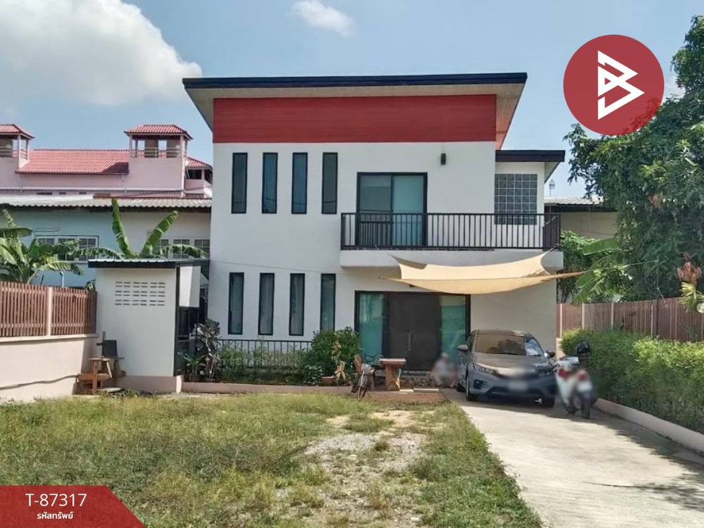 For SaleHouseLadkrabang, Suwannaphum Airport : Single house for sale, Seri Village, On Nut 70, Prawet, Bangkok.