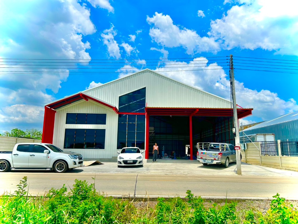 For RentWarehousePathum Thani,Rangsit, Thammasat : Newly built warehouse / luxuriously decorated - complete equipment / self-announced tourism / 3-phase electricity