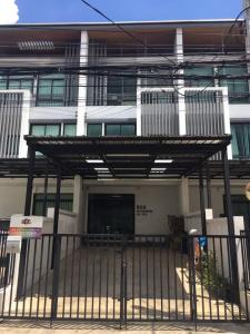 For RentTownhouseLadprao, Central Ladprao : CZS101 Townhome for rent, Cozy project, Soi Nakniwat 24, Lat Phrao 71, size 25 sq m., 3 floors, usable area 100 sq m., 3 bedrooms, 3 bathrooms, 29,000 baht. 063-759-1967