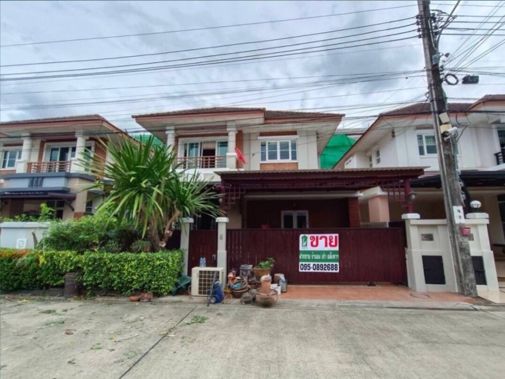 For SaleHouseLadprao101, Happy Land, The Mall Bang Kapi : 2-story detached house for sale, Krong Thong Village, Tropical, Lat Phrao 101.