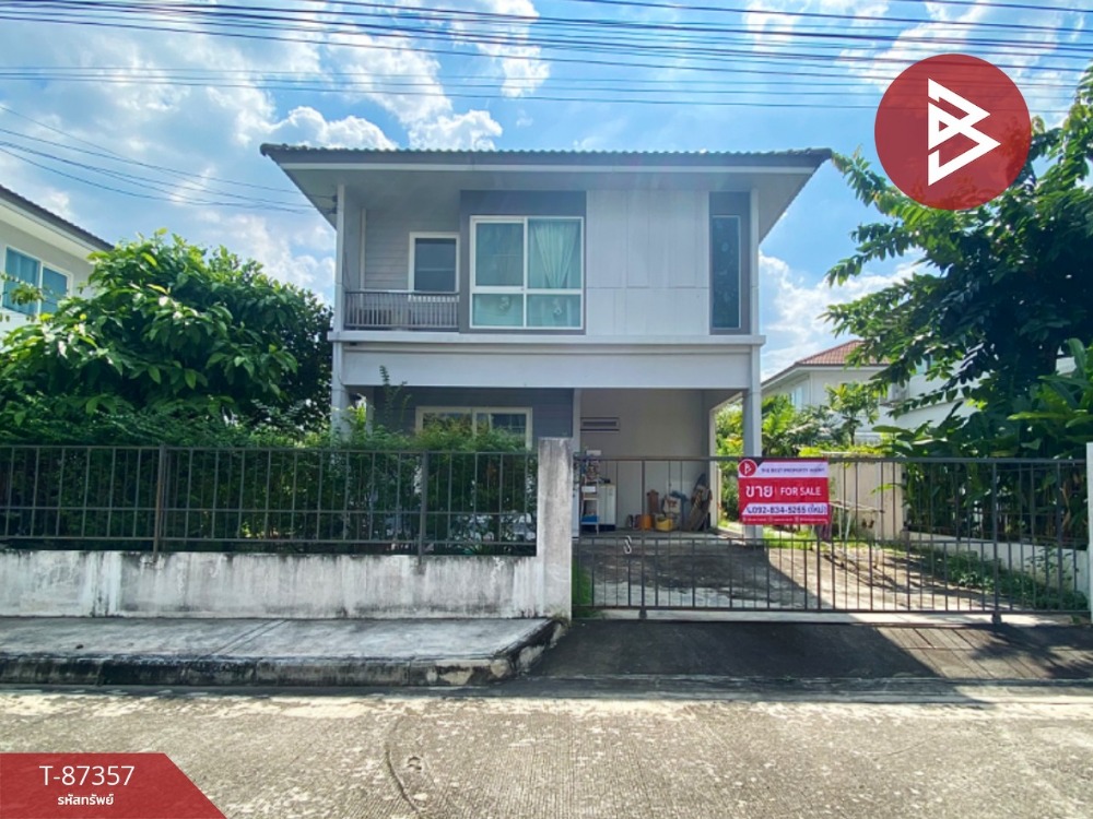 For SaleHousePhutthamonthon, Salaya : Single house for sale Inisio Village Pinklao-Salaya, Bang Kruai, Nonthaburi