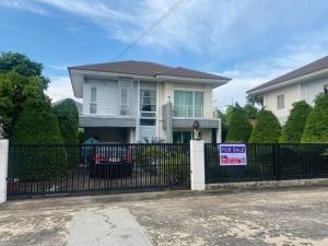 For SaleHousePattaya, Bangsaen, Chonburi : Special discount! Single house in good condition, 2-story house, Pruksa Nara Village, Nong Mon, Chonburi.