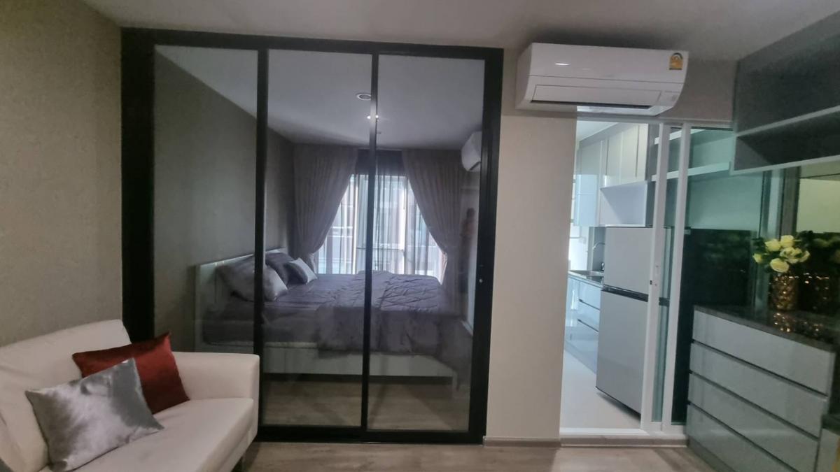 For SaleCondoThaphra, Talat Phlu, Wutthakat : Condo for sale: Rye condo, Talat Phlu, beautifully decorated room, good built-ins. With electrical appliances, near BTS Talat Phlu, 30 sq m.