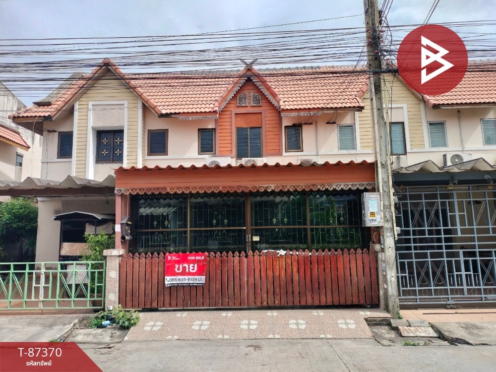 For SaleTownhousePattaya, Bangsaen, Chonburi : Townhouse for sale Chatuchak Park Village, Huai Kapi, Chonburi