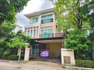 For SaleHouseKasetsart, Ratchayothin : For sale: 3-story detached house, Bangkok Boulevard, Bangkok Boulevard, Ramintra Km. 2, Lat Pla Khao, area 53.7 sq m, good location, next to The JAS Ramintra department store.