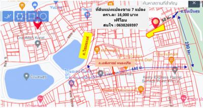 ขายที่ดินปากช่อง เขาใหญ่ : ขาย ที่ดิน ไชยณรงค์ ซ.3 ถมแล้ว ใกล้ตลาดหนองปรือ ต.โพธิ์กลาง อ.เมือง จ.นครราชสีมา 42.5 ตรว - 91 ตรว. แบ่งแปลงขาย 7 แปลง ฟรีโอน