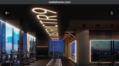 For SaleCondoRama9, Petchburi, RCA : For sale NUE District R9 by Noble (N16B18) Building N, 16th floor, 46 sq m.