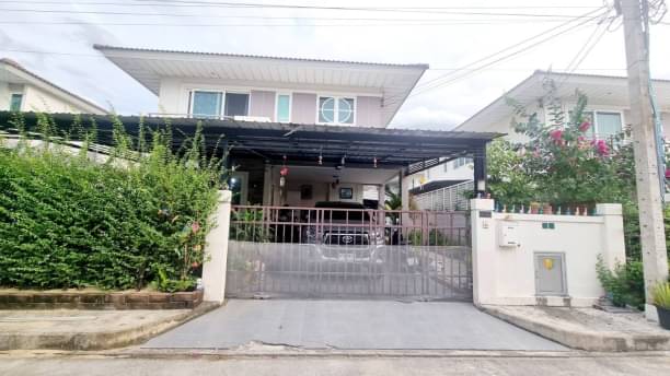 For SaleHouseLadkrabang, Suwannaphum Airport : Single house for sale, Supalai Village-Garden Ville Suvarnabhumi, lots of space.