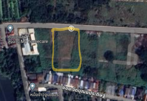 For RentLandPhutthamonthon, Salaya : Land for rent, Phutthamonthon Sai 2, 2 rai, Soi Wat Bunya Pradit.