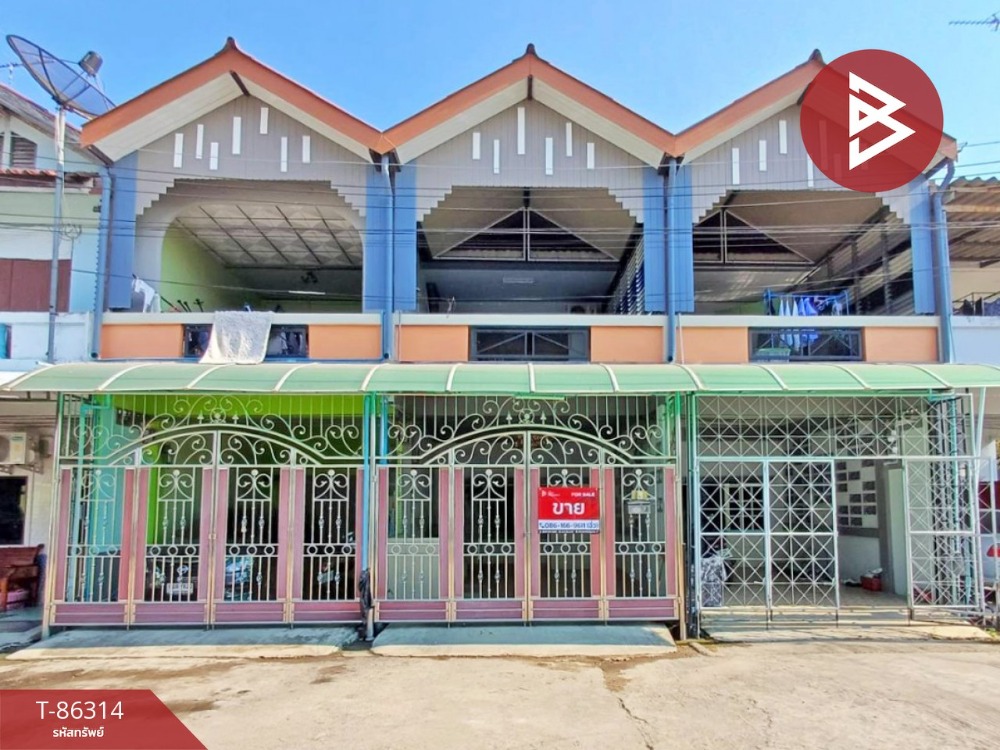 For SaleTownhouseSamut Songkhram : Townhouse for sale, 3 houses, 2 floors, Lat Yai, Samut Songkhram.