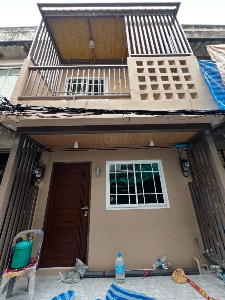 For RentTownhouseRama3 (Riverside),Satupadit : Townhouse for rent, 2 floors, Charoen Krung 79, Bang Kho Laem