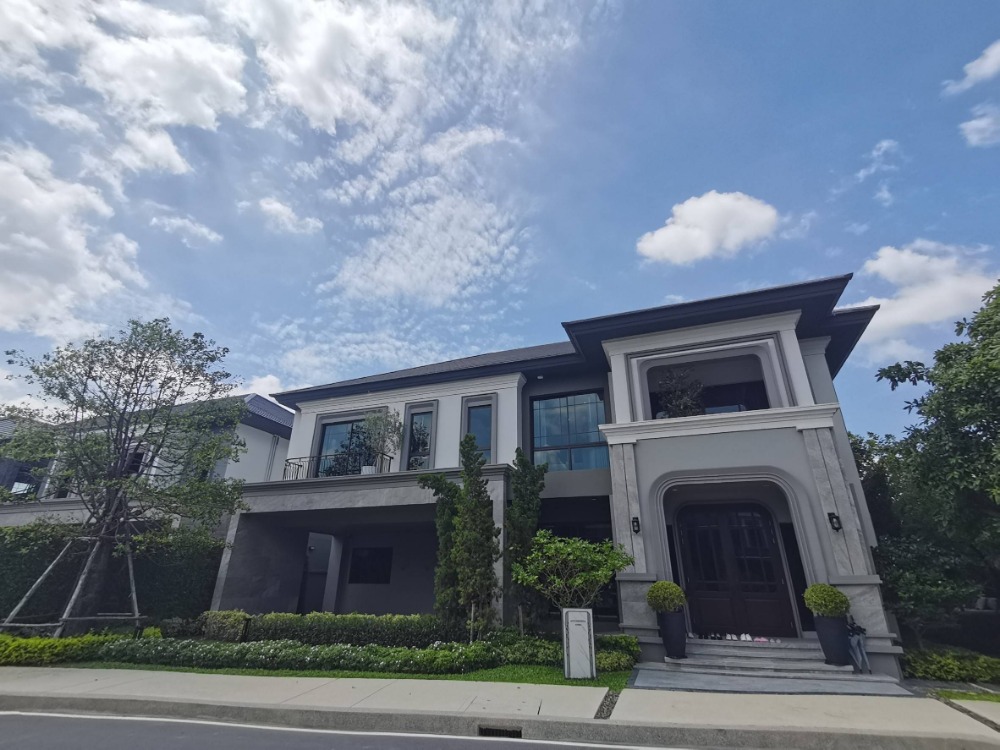 For SaleHouseKaset Nawamin,Ladplakao : ◣ Type (S)◥ Single house 2 storey 4 beds | 131.60 sq.w. 439.00 sq.m. | Grand Bangkok Boulevard Ramintra-Kasetnawamin | near Heathfield International School 8 mins, Navatanee Golf Course 11 mins