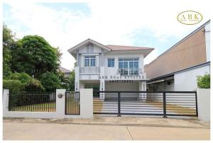 For SaleHouseRama5, Ratchapruek, Bangkruai : For sale, 2-story detached house, 90.7 sq m, Saransiri Village, Ratchaphruek - Chaengwattana.