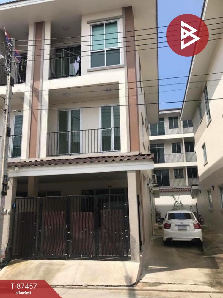 For SaleTownhouseChachoengsao : Townhouse for sale, area 18 square wah, Bang Pakong, Chachoengsao