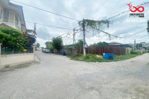 For SaleLandKasetsart, Ratchayothin : Land for sale, already filled, 89 square wah, Ramintra-Watcharaphon Road, Soi Sukhaphiban 5.