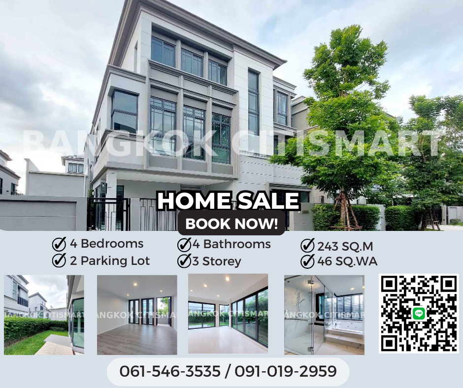 For SaleHousePattanakan, Srinakarin : 🔥For Sale🔥 THE SONNE Srinakarin-Bangna Contact 061-546-3535/091-019-2959