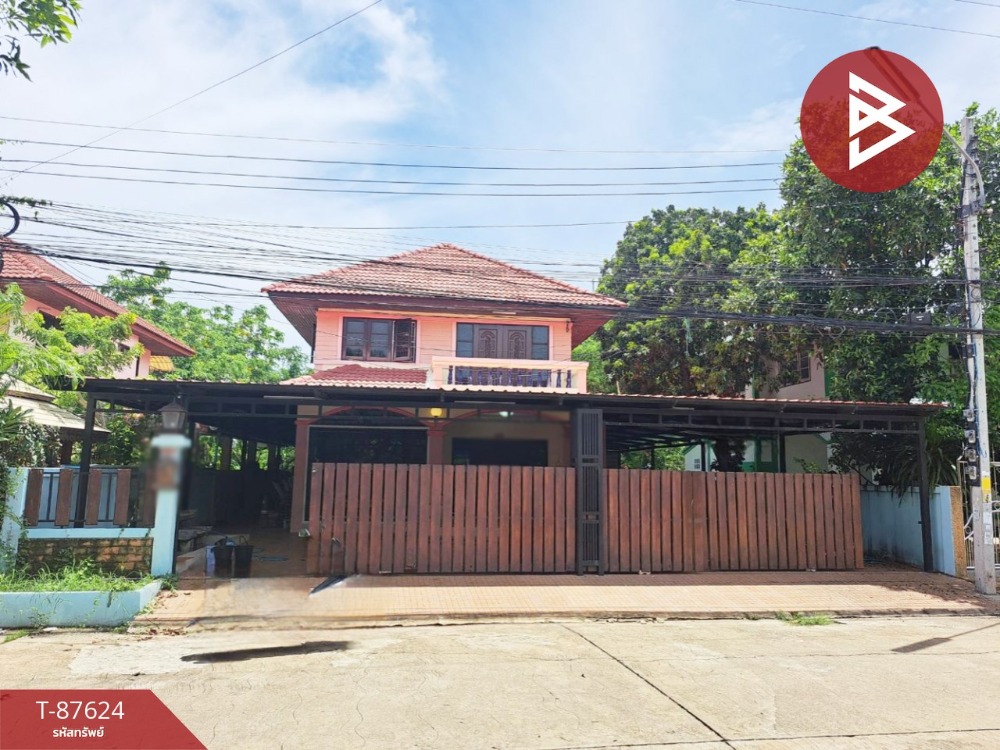 For SaleHouseNakhon Sawan : 2-story detached house for sale, area 72.5 square meters, Bang Muang, Nakhon Sawan.