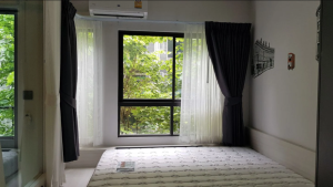 For SaleCondoRama 2, Bang Khun Thian : Condo for sale Ease Rama 2 with furniture. Natural Garden View Room (SM644)