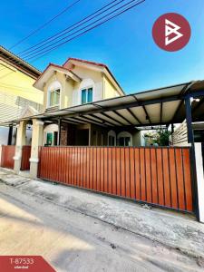 For SaleHouseSamut Prakan,Samrong : Single house for sale Meliso Park Village, Srinakarin-Nam Daeng, Samut Prakan, ready to move in.