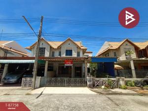 For SaleHousePattaya, Bangsaen, Chonburi : Semi-detached house for sale, The Village, Bang Saen, Huai Kapi, Chonburi.